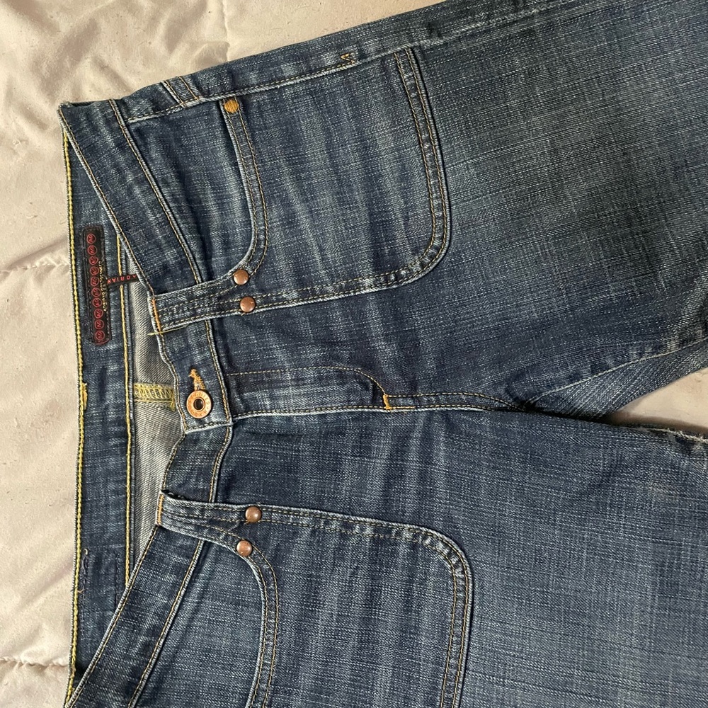 Ag Adriano Goldschmied Classic Indigo Boot Cut Jeans